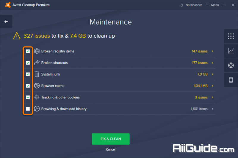 avast cleanup pro for mac startup